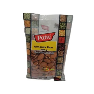 Almonds Raw 250gm / Pattu